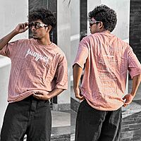 Balanciaga spray washed backprinted tees